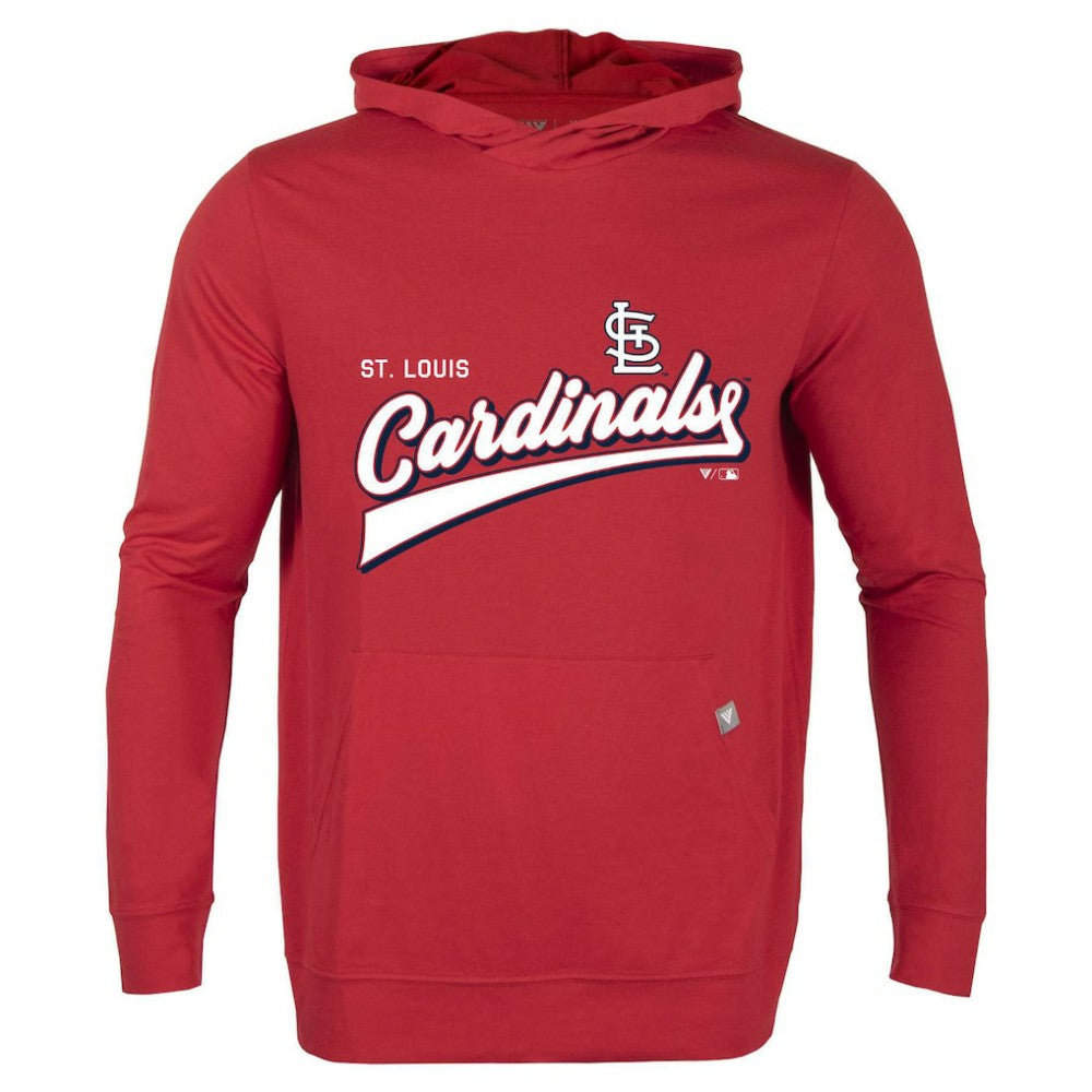 St. Louis Cardinals Levelwear  Relay 2.0 Retro Pullover Hoodie Red