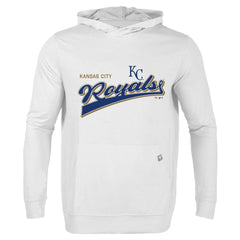 Kansas City Royals Levelwear  Relay 2.0 Retro Pullover Hoodie White