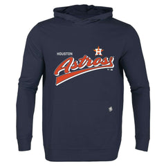 Houston Astros Levelwear  Relay 2.0 Retro Pullover Hoodie Navy