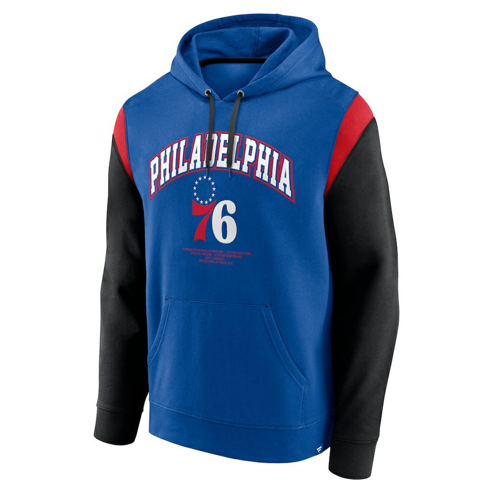 Philadelphia 76ers Scorer Pullover Hoodie - Royal discount