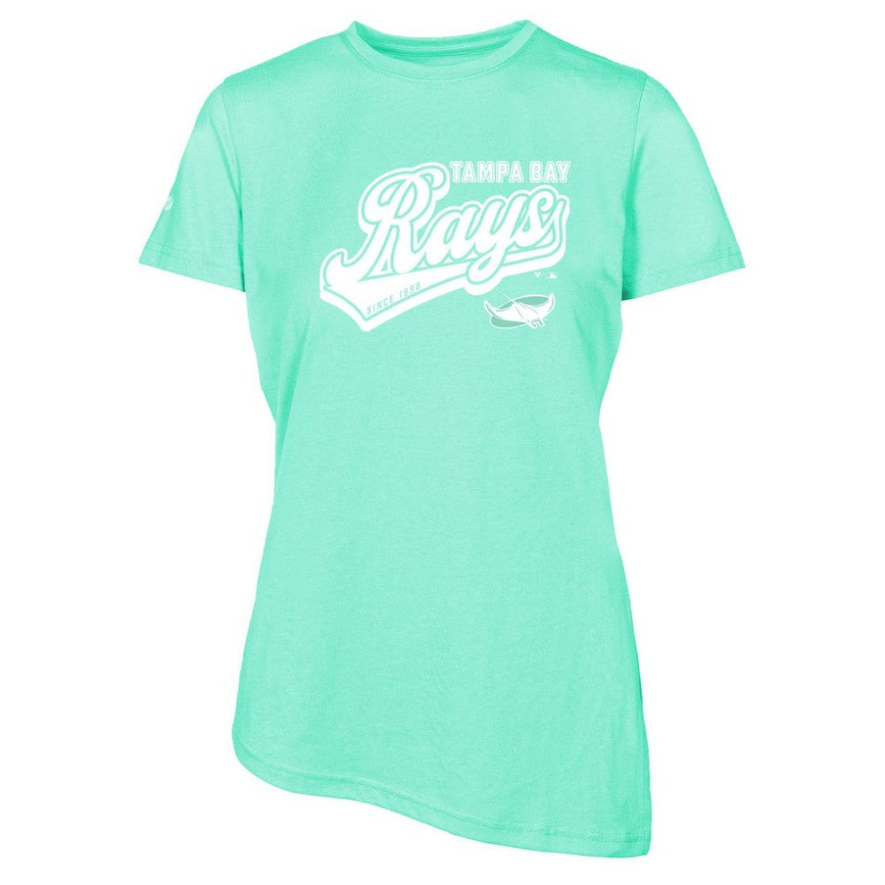Tampa Bay Rays Levelwear Women's  Birch Sweep T-Shirt Mint