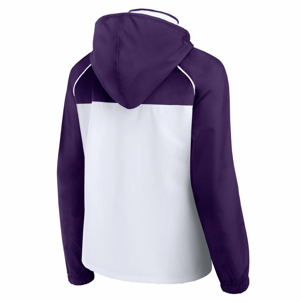 Phoenix Suns Women's Anorak Raglan Full-Zip Hoodie Jacket - White/Purple on sale