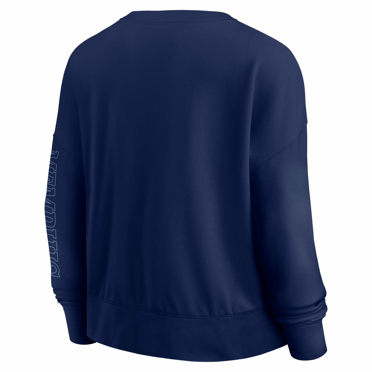 Memphis Grizzlies Women's Oversized Game Day Pullover Sweatshirt - Navy discount