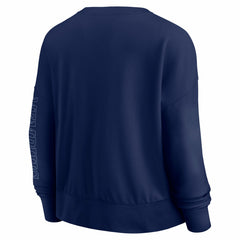 Memphis Grizzlies Women's Oversized Game Day Pullover Sweatshirt - Navy discount
