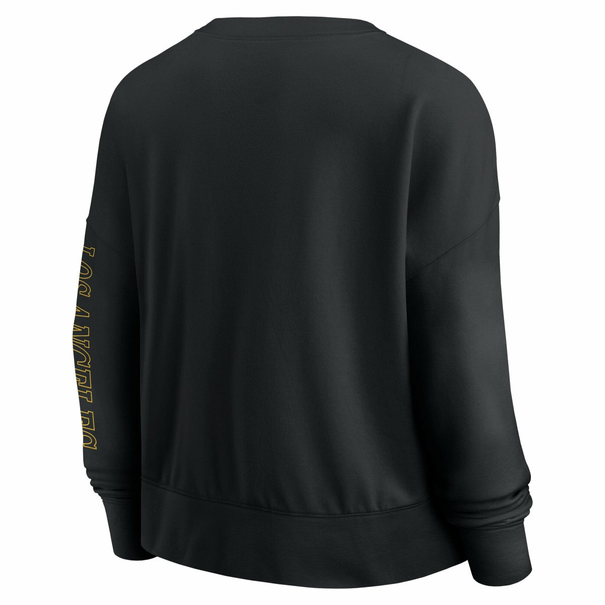 Los Angeles Lakers Women's Oversized Game Day Pullover Sweatshirt - Black discount