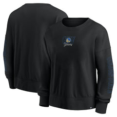 Golden State Warriors Women's Oversized Game Day Pullover Sweatshirt sale - Black outlet