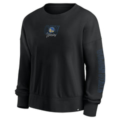 Golden State Warriors Women's Oversized Game Day Pullover Sweatshirt sale - Black outlet