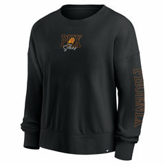 Phoenix Suns Women's Oversized Game Day Pullover Sweatshirt - Black online