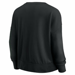 Milwaukee Bucks Women's Oversized Game Day Pullover Sweatshirt - Black outlet