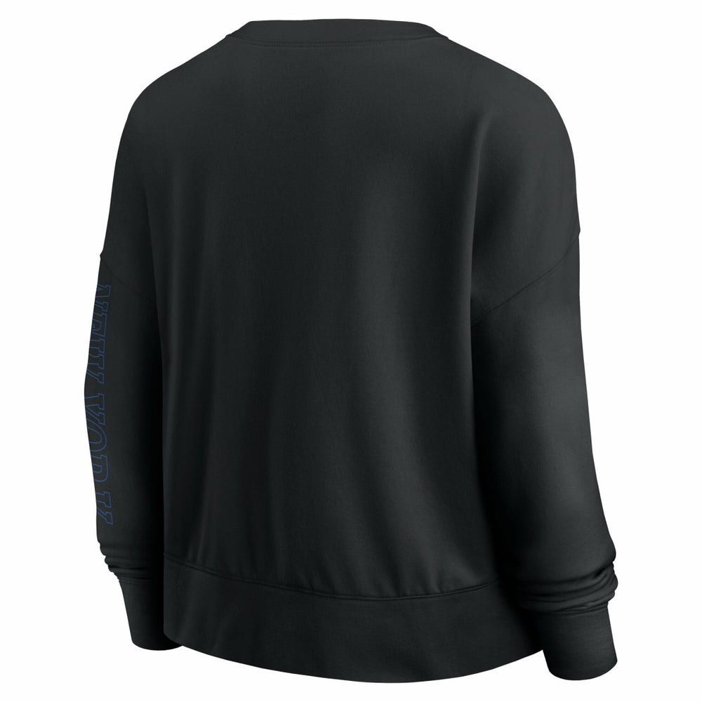 New York Knicks Women's Oversized Game Day Pullover Sweatshirt - Black cheap