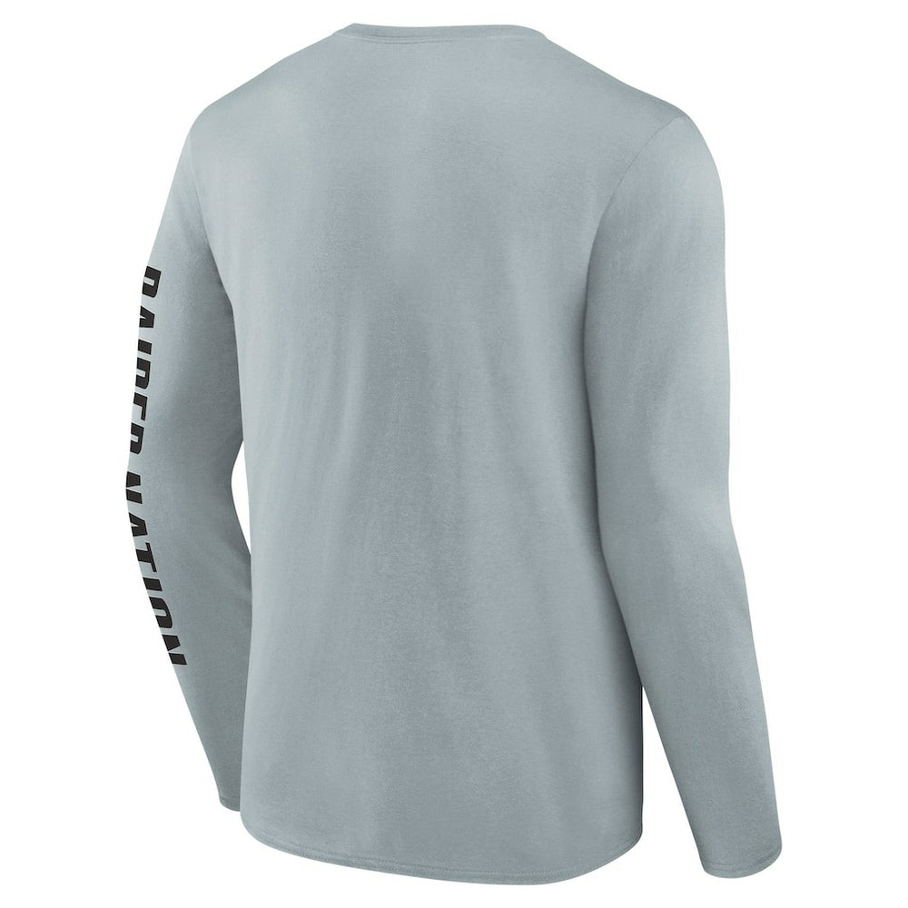 Las Vegas Raiders Vision Long Sleeve T-Shirt - Gray online