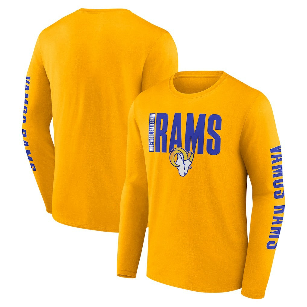 Los Angeles Rams Vision Long Sleeve T-Shirt - Gold sale