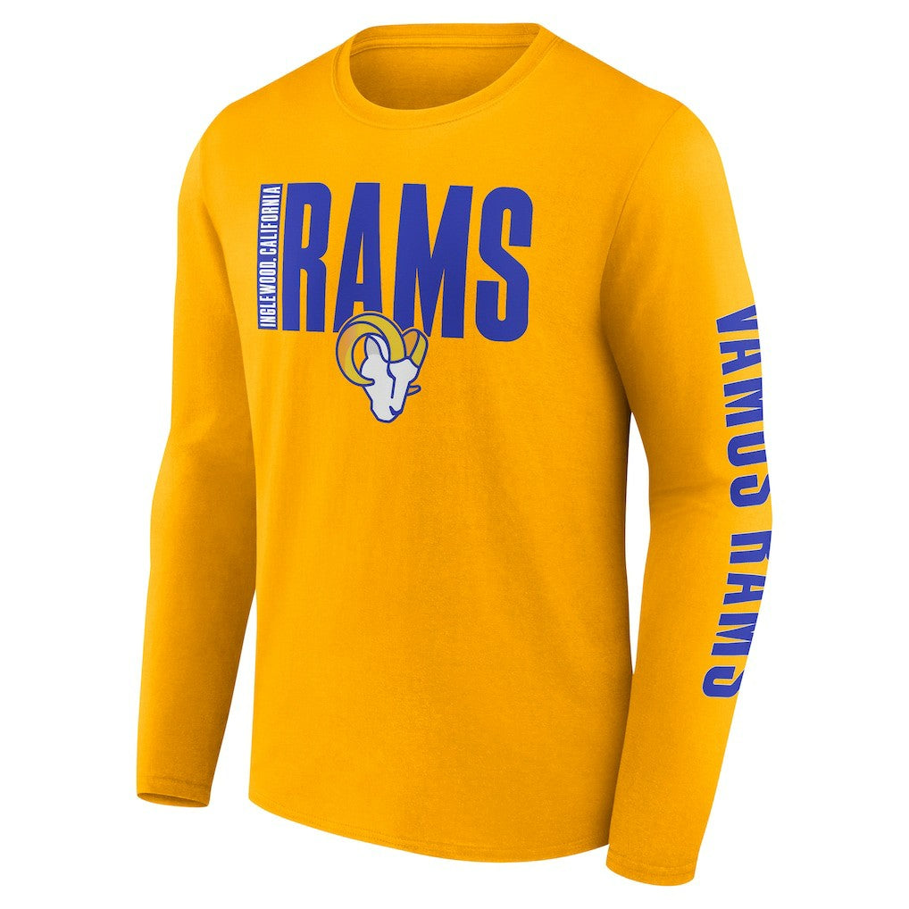 Los Angeles Rams Vision Long Sleeve T-Shirt - Gold sale