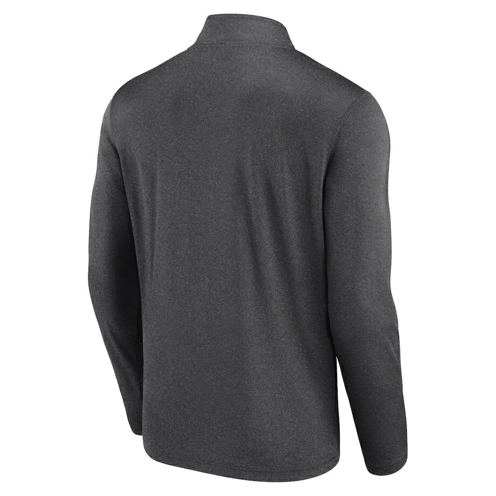 Jacksonville Jaguars Head-to-Head Quarter-Zip Pullover - Charcoal sale