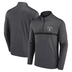 Las Vegas Raiders Head-to-Head Quarter-Zip Pullover - Charcoal online