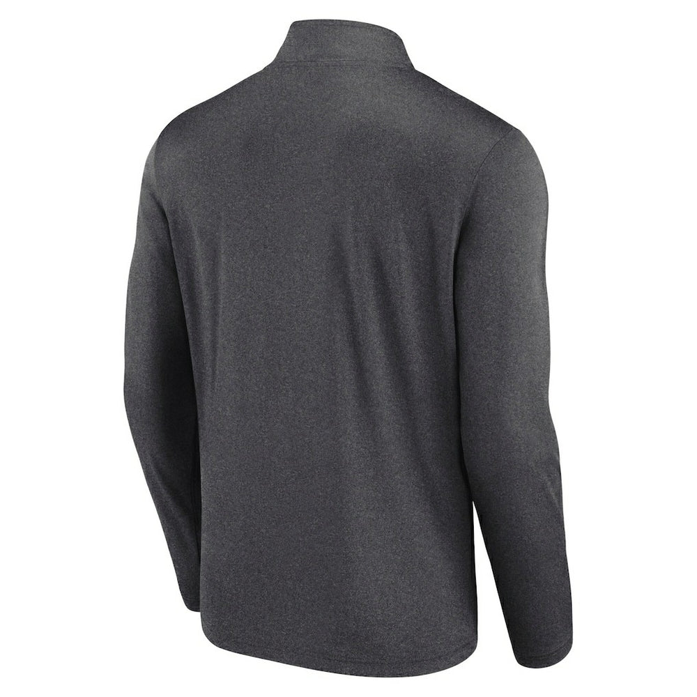 Las Vegas Raiders Head-to-Head Quarter-Zip Pullover - Charcoal online