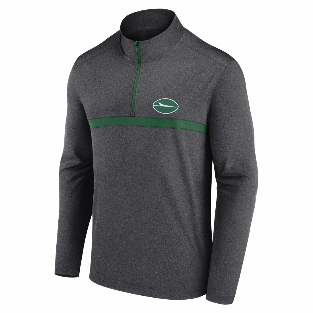 New York Jets Head-to-Head Quarter-Zip Pullover - Heather Charcoal online