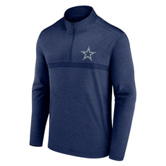 Dallas Cowboys Head-to-Head Quarter-Zip Pullover - Navy cheap