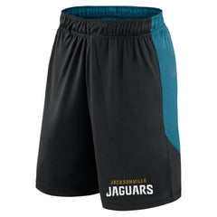 Jacksonville Jaguars Launch Shorts - Black/Teal on sale