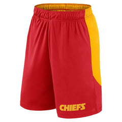 Kansas City Chiefs Launch Shorts - Red/Gold on sale