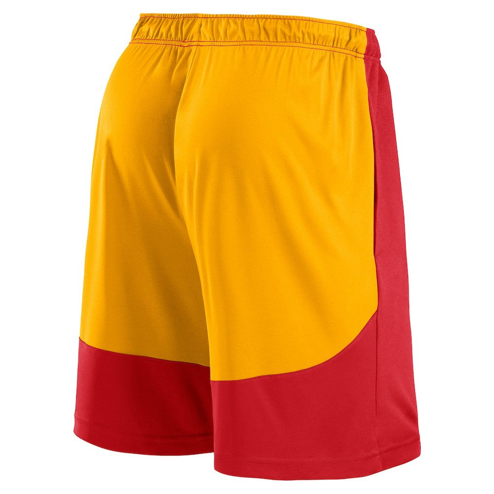 Kansas City Chiefs Launch Shorts - Red/Gold on sale