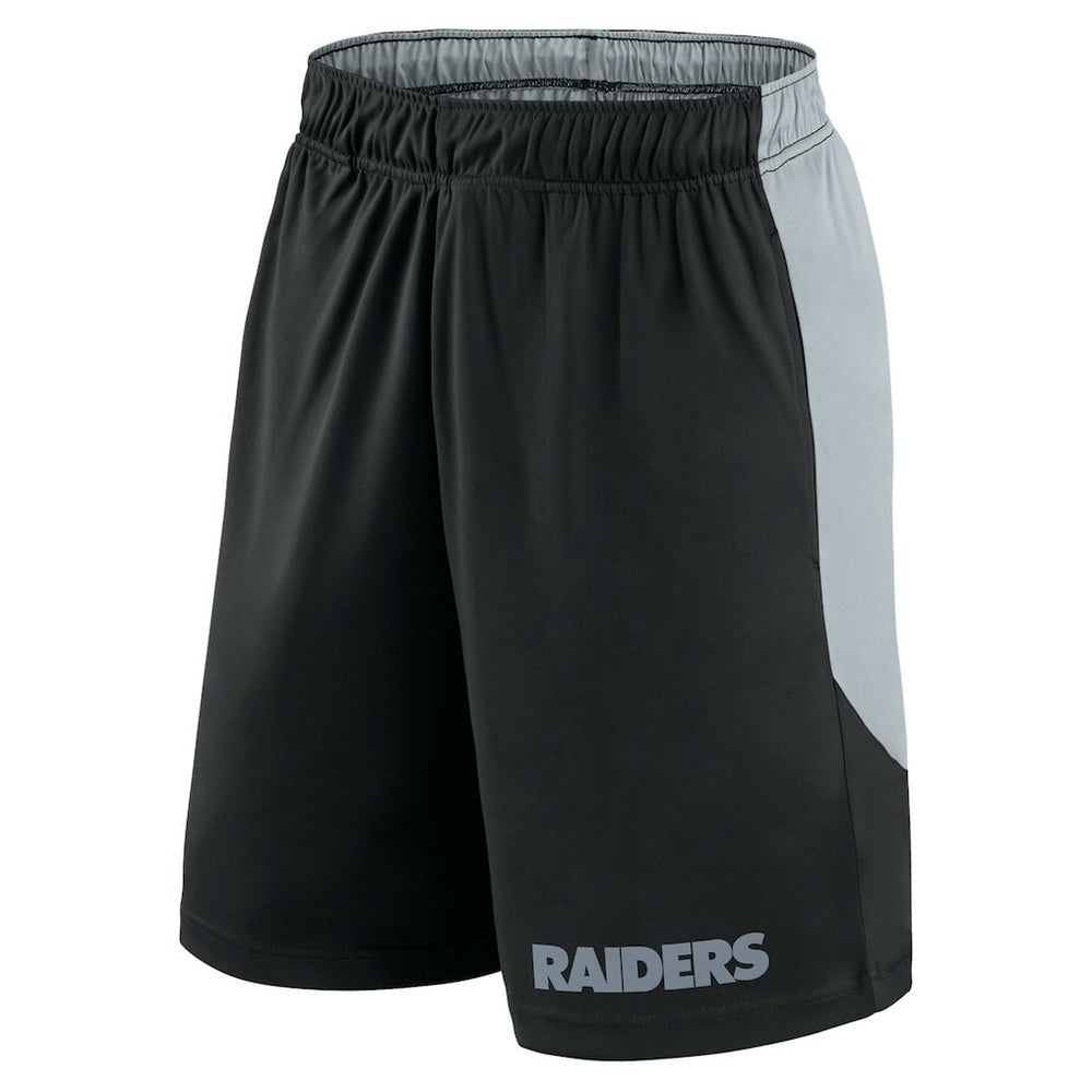 Las Vegas Raiders Launch Shorts - Black/Silver discount