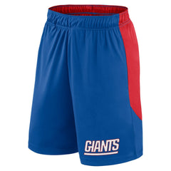 New York Giants Launch Shorts - Royal/Red for sale