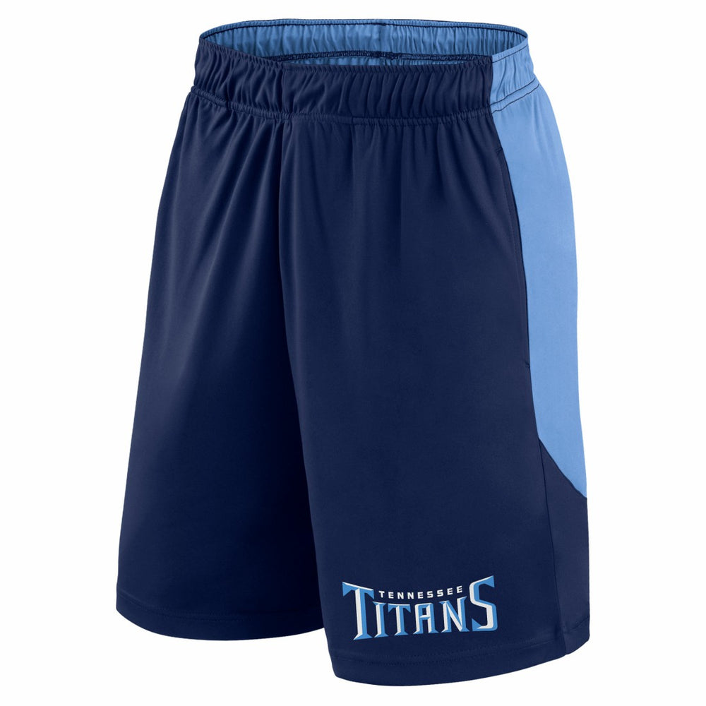 Tennessee Titans Launch Shorts - Navy/Light Blue for sale