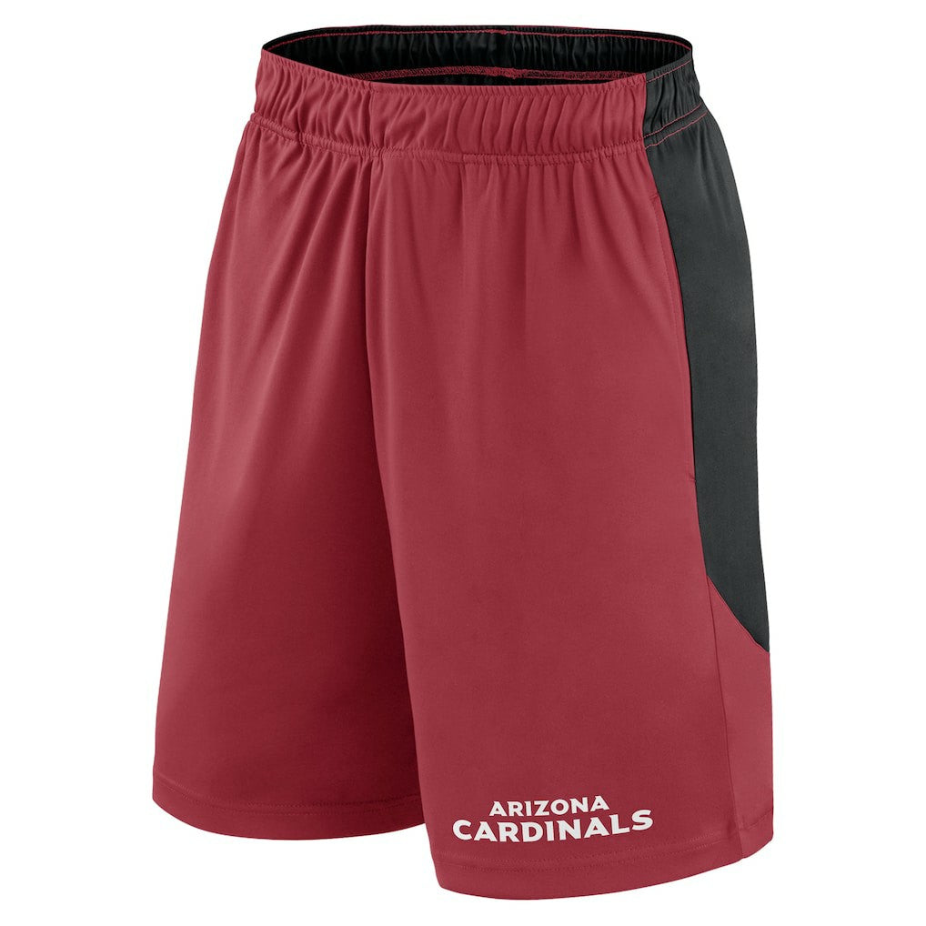 Arizona Cardinals Launch Shorts - Cardinal/Black sale
