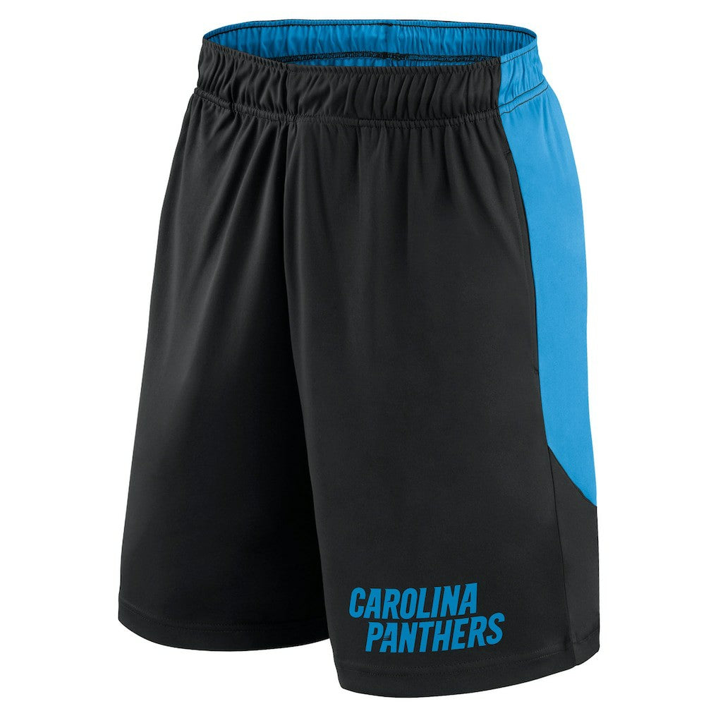 Carolina Panthers Launch Shorts - Black/Blue cheap