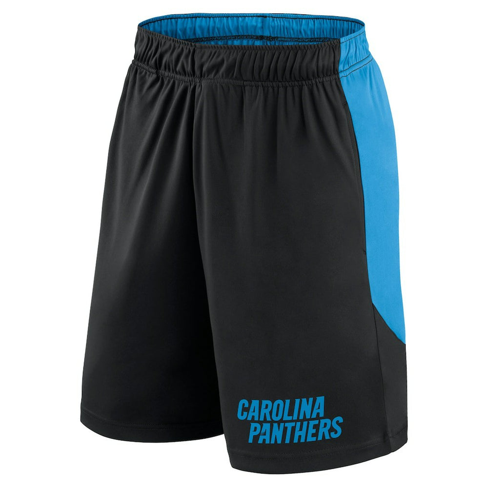 Carolina Panthers Launch Shorts - Black/Blue cheap