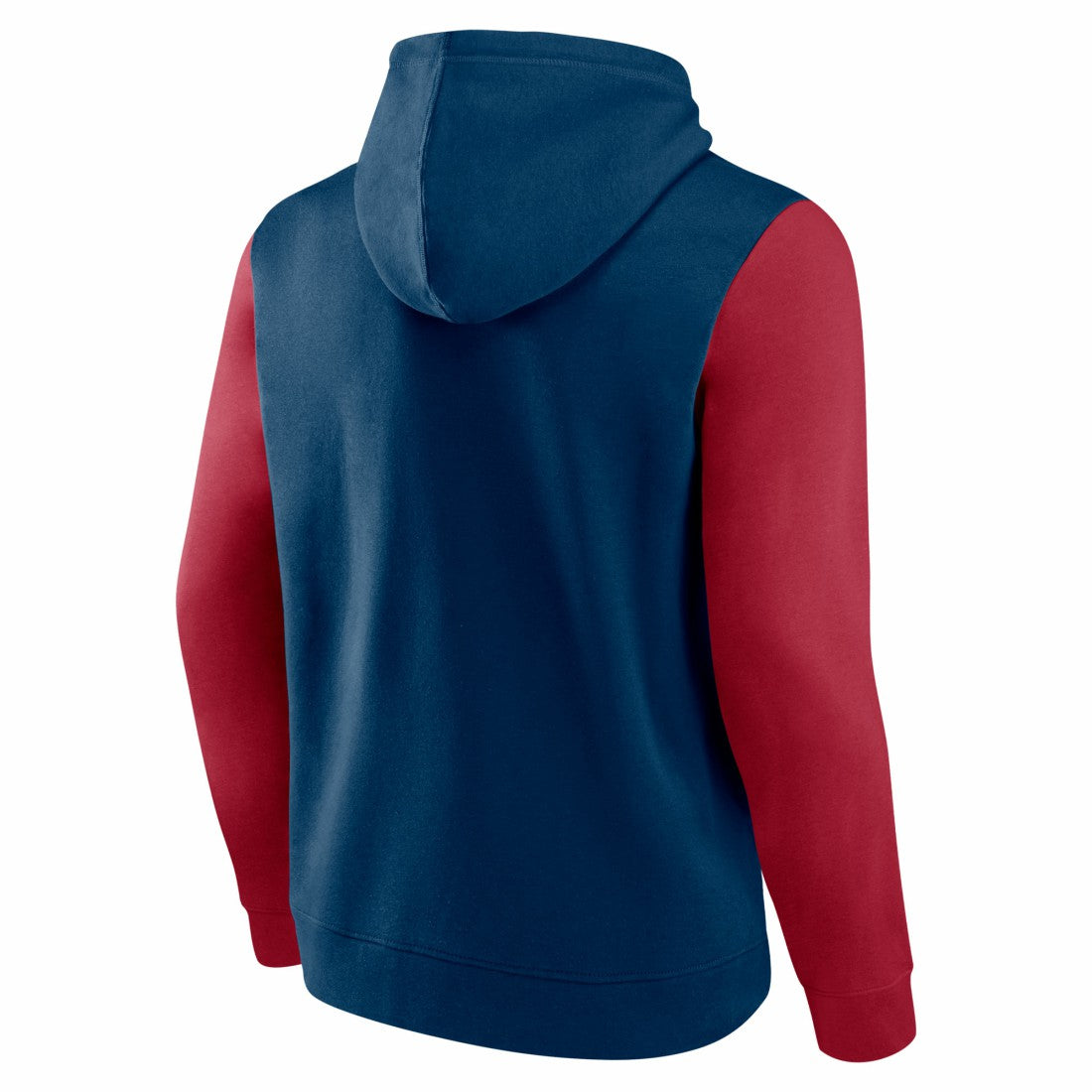 Houston Texans Outline Pullover Hoodie - Navy/Red cheap