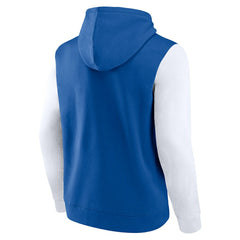 Indianapolis Colts Outline Pullover Hoodie - Royal/White outlet