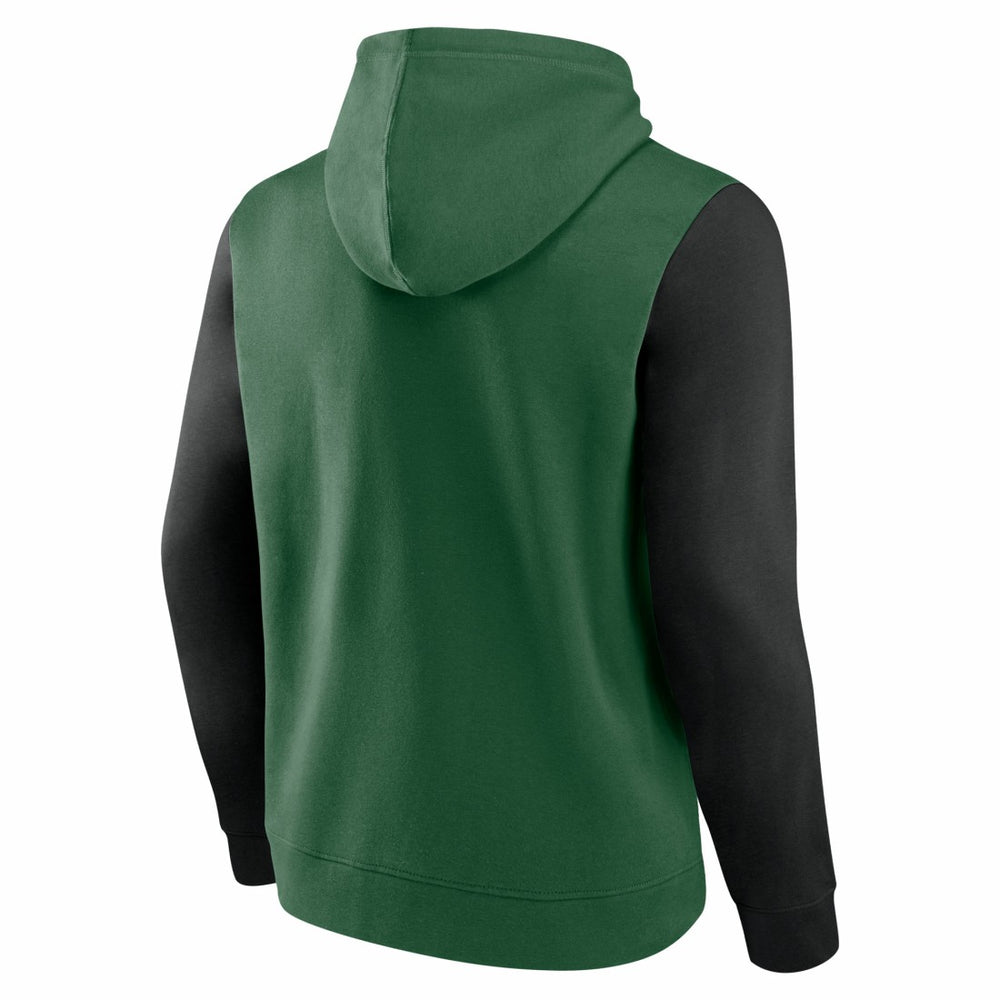 New York Jets Outline Pullover Hoodie - Green/Black discount
