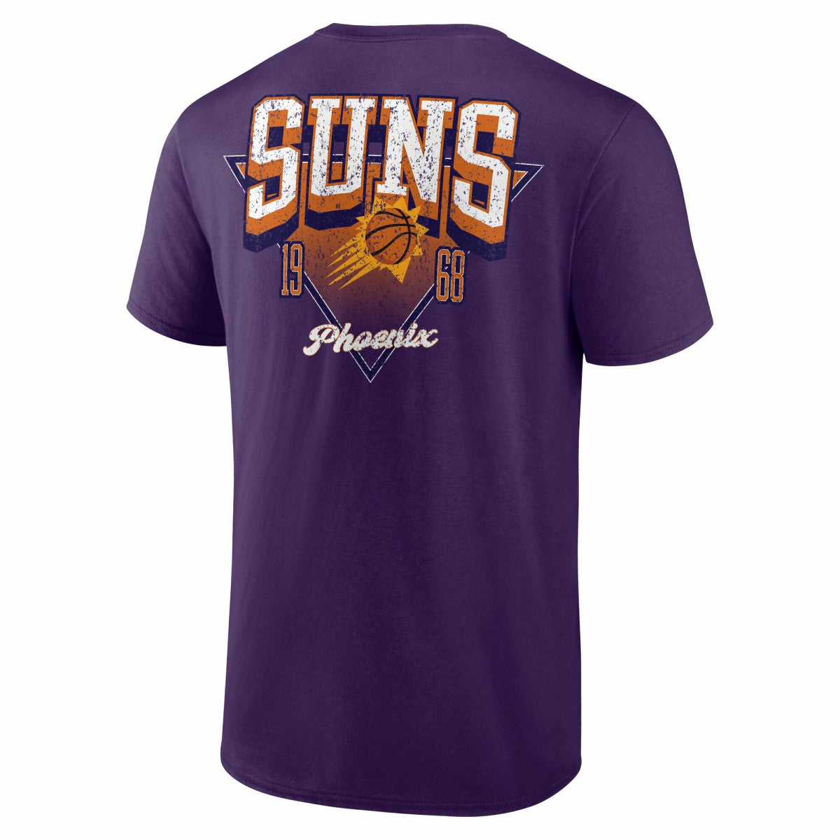Phoenix Suns Logo Athletic Never Over T-Shirt - Purple cheap