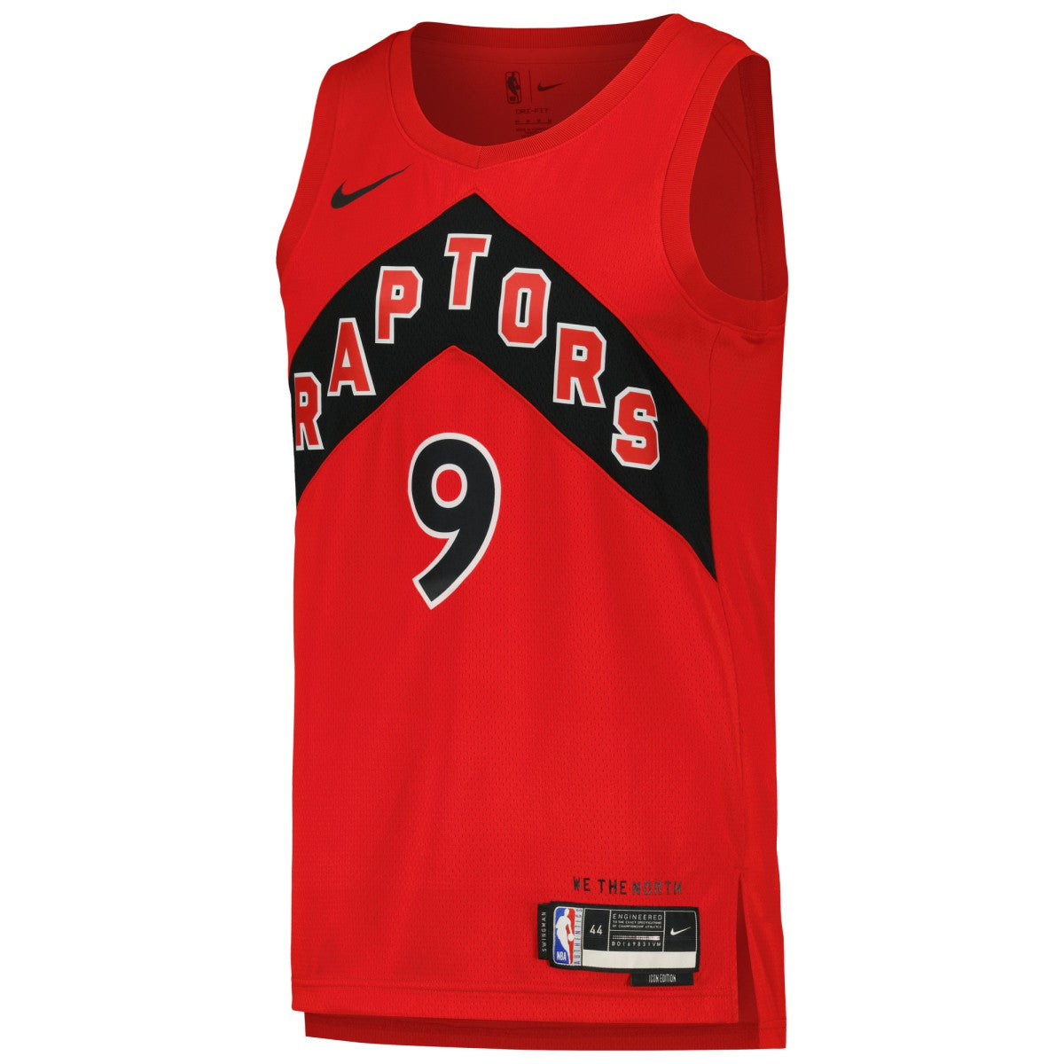 RJ Barrett Toronto Raptors Unisex Swingman Player Jersey - Icon Edition - Red discount