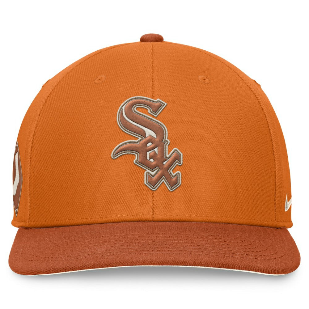 Chicago White Sox Pro Dunk Performance Snapback Hat Orange