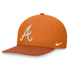 Atlanta Braves Pro Dunk Performance Snapback Hat Orange