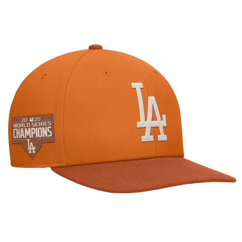 Los Angeles Dodgers Pro Dunk Performance Snapback Hat Orange