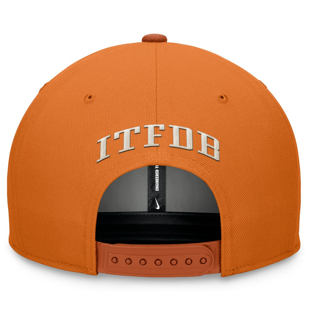 Los Angeles Dodgers Pro Dunk Performance Snapback Hat Orange