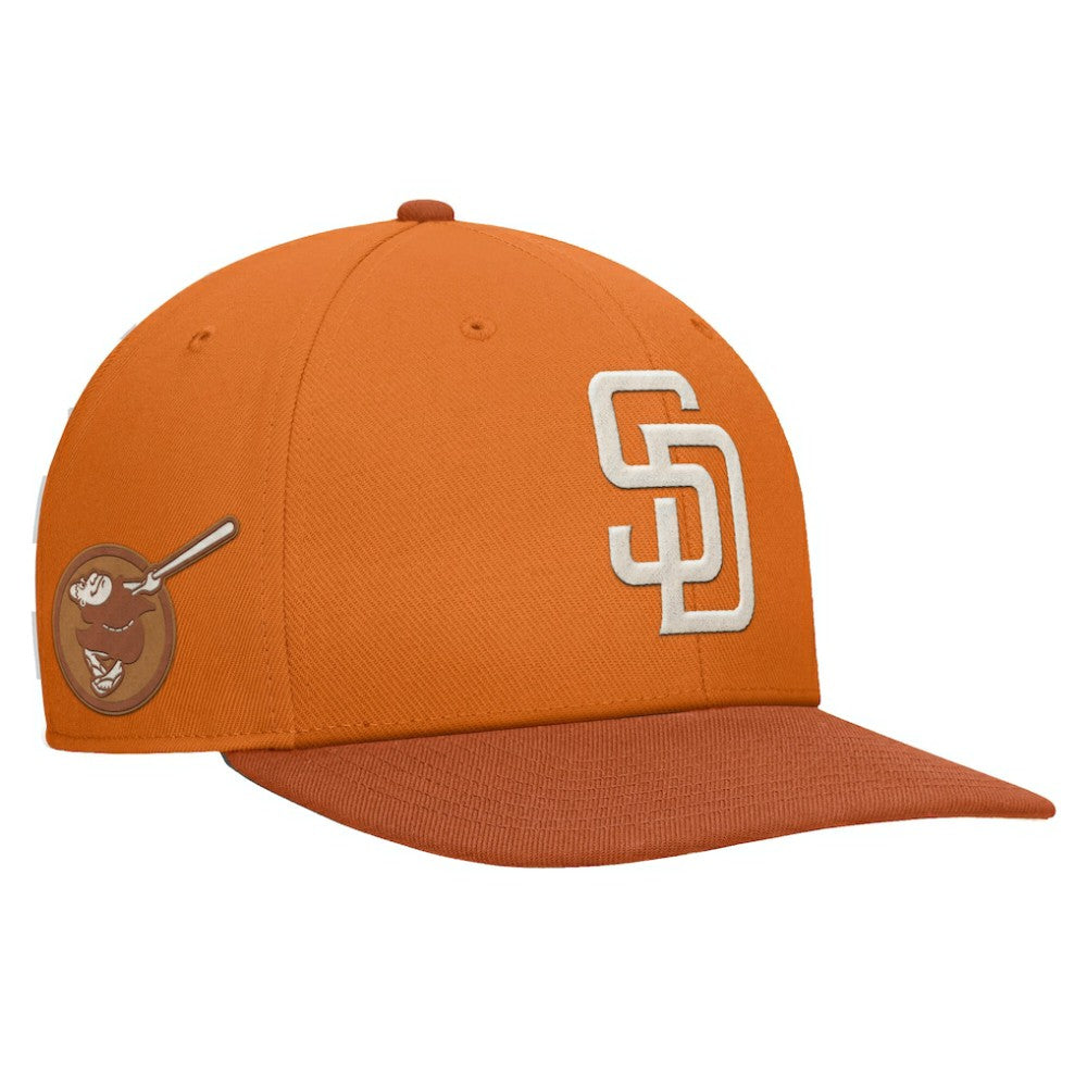 San Diego Padres Pro Dunk Performance Snapback Hat Orange