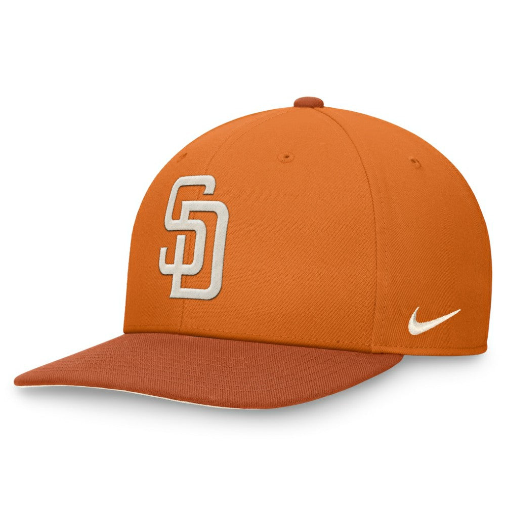 San Diego Padres Pro Dunk Performance Snapback Hat Orange