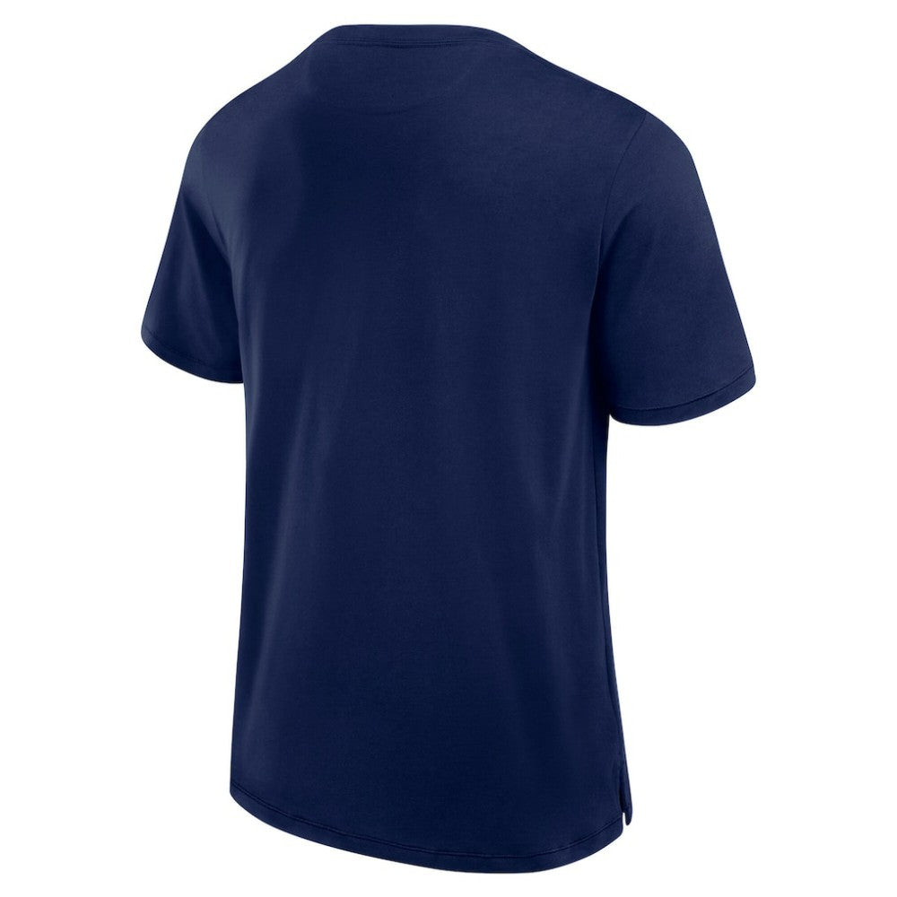 Seattle Kraken Fanatics Elevated Pima T-Shirt - Navy T-shirts