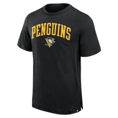 Pittsburgh Penguins Fanatics Elevated Pima T-Shirt - Black T-shirts