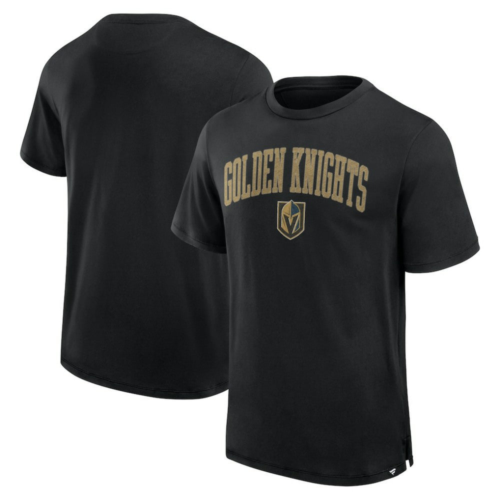 Vegas Golden Knights Fanatics Elevated Pima T-Shirt - Black T-shirts