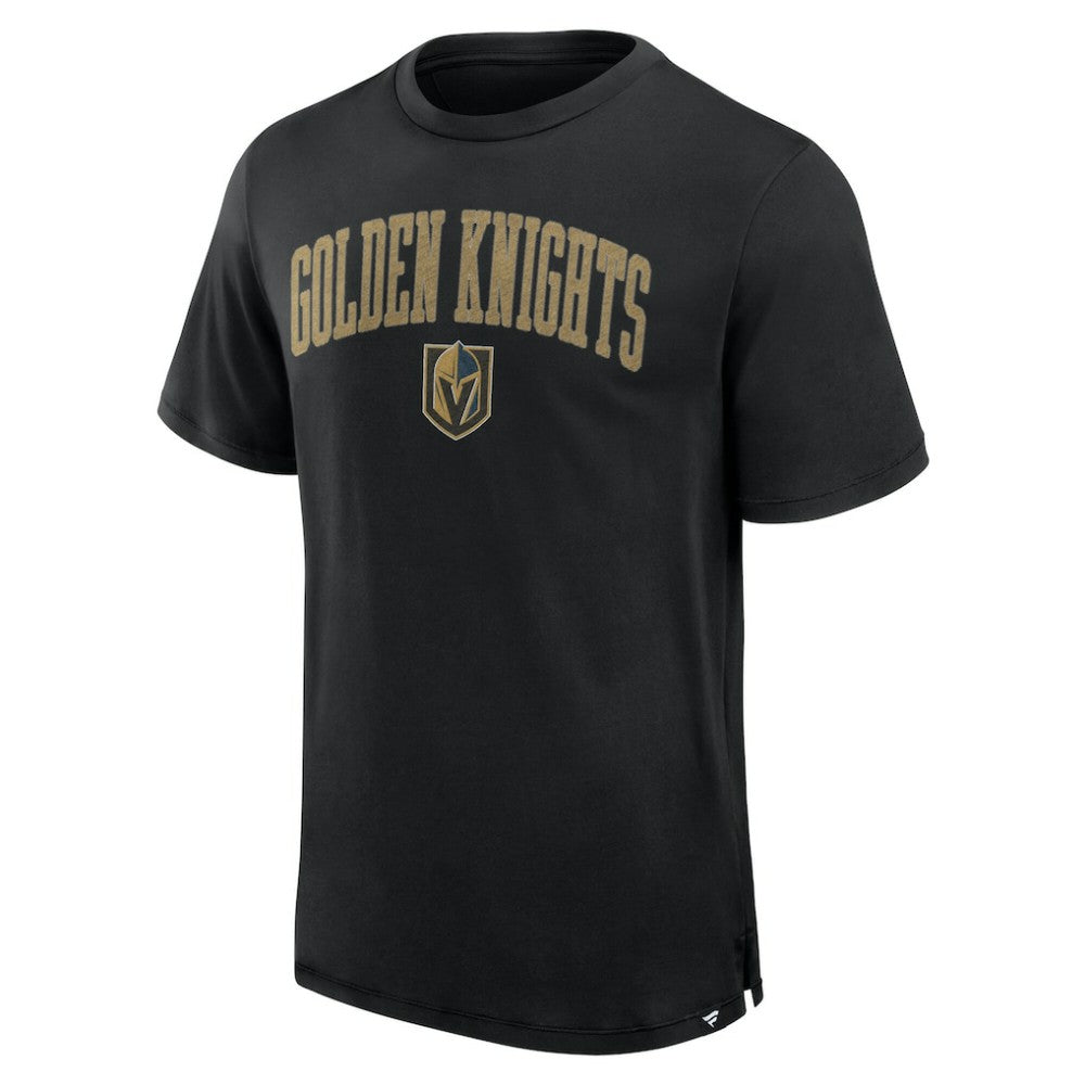 Vegas Golden Knights Fanatics Elevated Pima T-Shirt - Black T-shirts