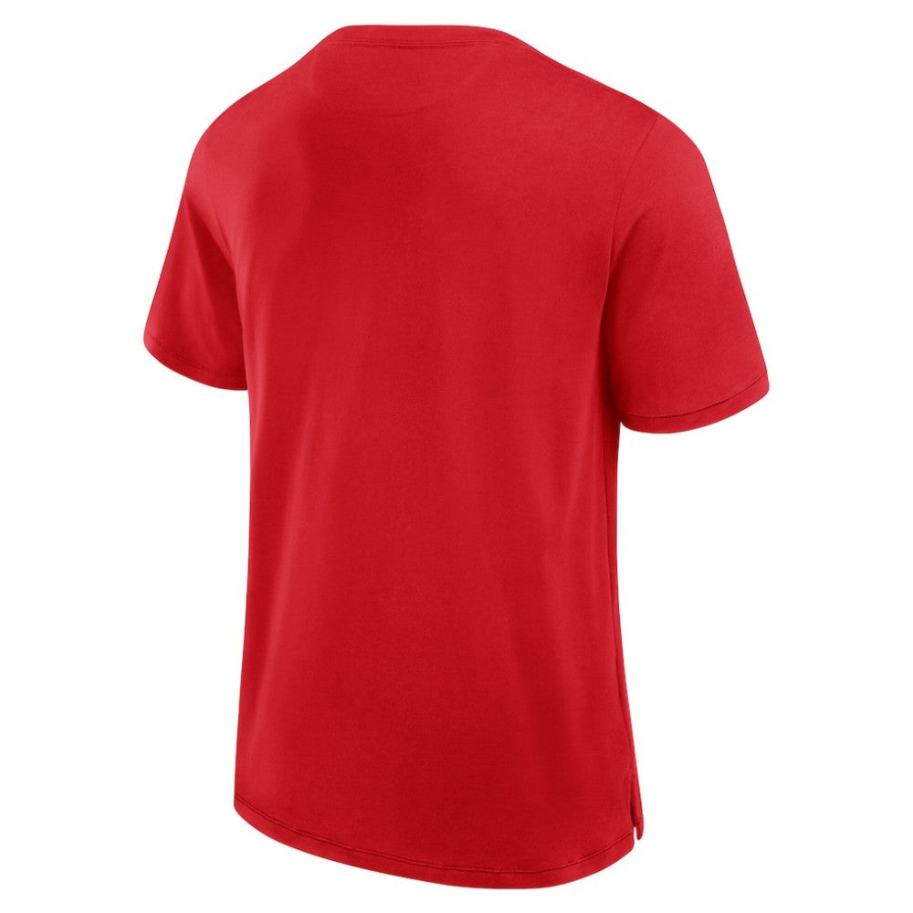 New Jersey Devils Fanatics Elevated Pima T-Shirt - Red T-shirts