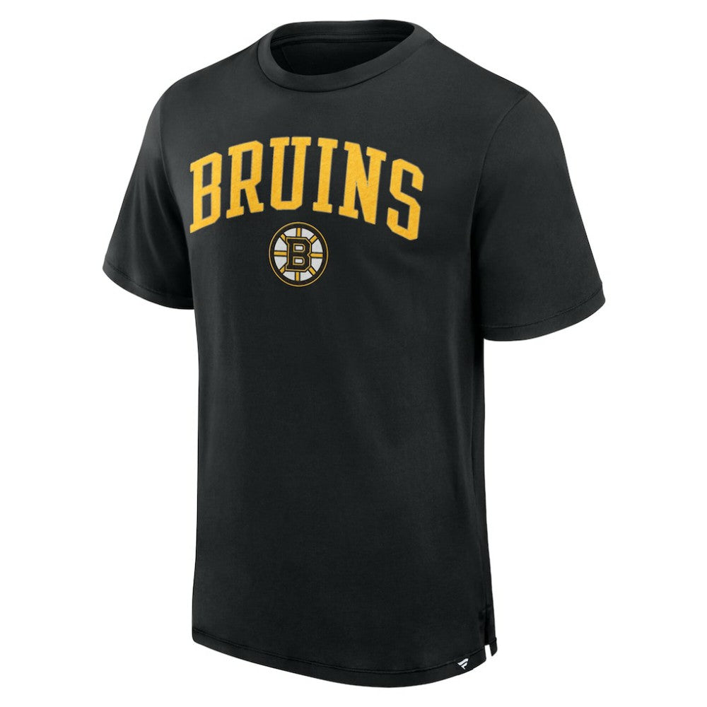 Boston Bruins Fanatics Elevated Pima T-Shirt - Black T-shirts