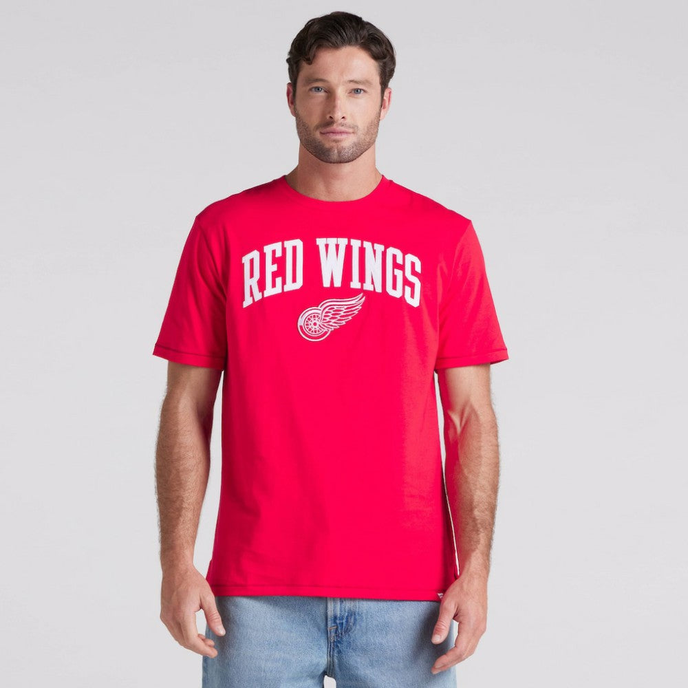 Detroit Red Wings Fanatics Elevated Pima T-Shirt - Red T-shirts
