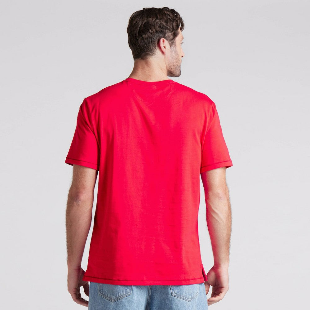 Detroit Red Wings Fanatics Elevated Pima T-Shirt - Red T-shirts